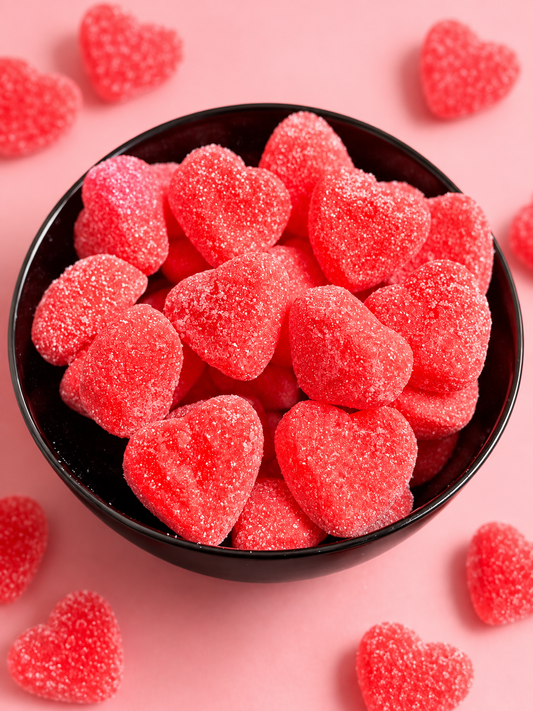 Cœur fourré fraise