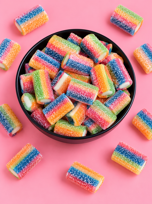 Les Jumbo Multicolores Acidulés