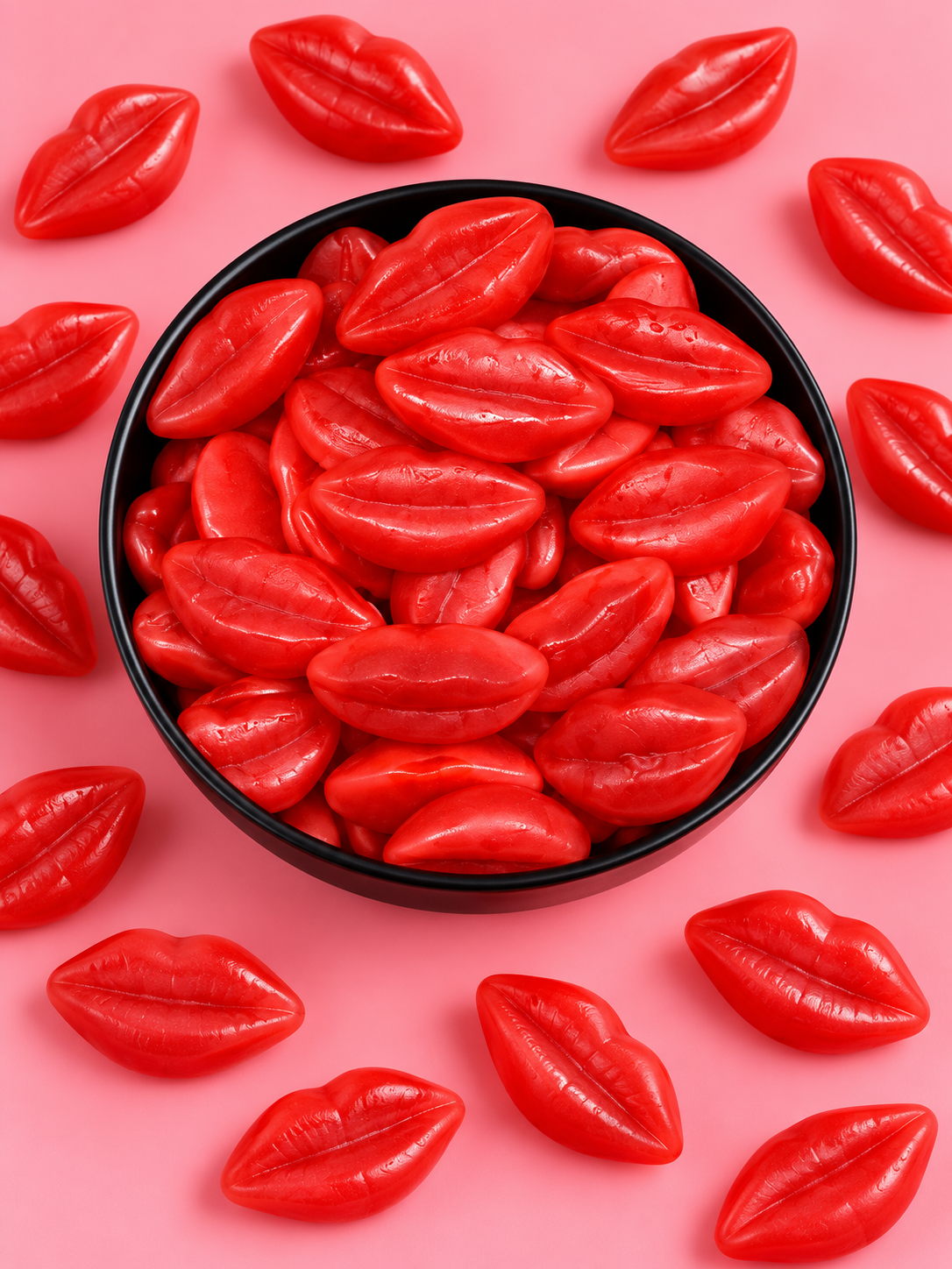Lèvres rouges